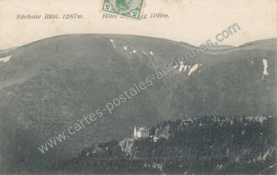 Carte postale ancienne Le Petit Hohneck — Metzeral (Haut-Rhin)