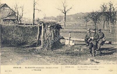 Carte postale ancienne Haute Alsace — Non Localisée (Haut-Rhin)