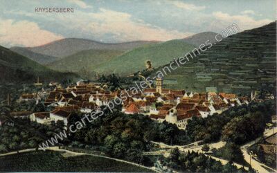 Carte postale ancienne Kaysersberg — Kaysersberg (Haut-Rhin)