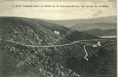 Carte postale ancienne Le Petit Hohneck — Metzeral (Haut-Rhin)