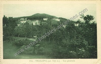 Carte postale ancienne Trois Epis — Niedermorschwihr (Haut-Rhin)