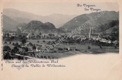 Carte postale ancienne Odern — Oderen (Haut-Rhin)