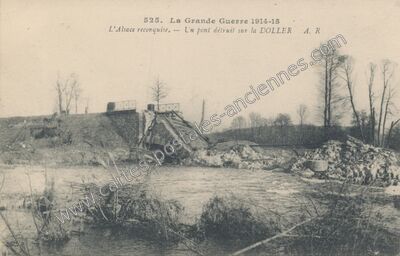 Carte postale ancienne La Doller — Sewen (Haut-Rhin)