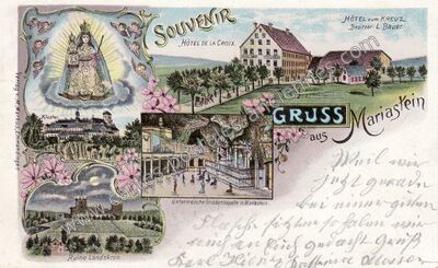 Carte postale ancienne Mariastein — Non Localisée (Haut-Rhin)
