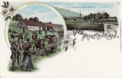 Carte postale ancienne Molkenrain — Non Localisée (Haut-Rhin)