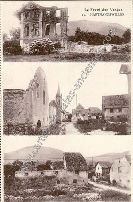 Carte postale ancienne Hartmannswillerkopf — Hartmannswiller (Haut-Rhin)