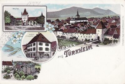 Carte postale ancienne Turkheim — Turckheim (Haut-Rhin)