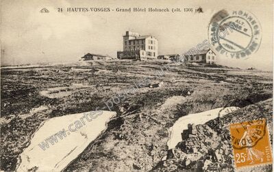 Carte postale ancienne Le Hohneck — Goldbach-Altenbach (Haut-Rhin)