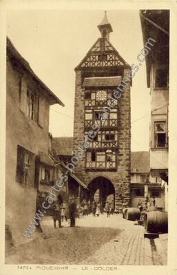 Carte postale ancienne Le Dolder — Riquewihr (Haut-Rhin)