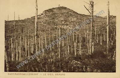 Carte postale ancienne Le Vieil Armand — Wattwiller (Haut-Rhin)