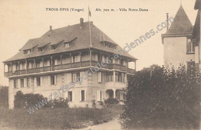 Carte postale ancienne Trois Epis — Niedermorschwihr (Haut-Rhin)