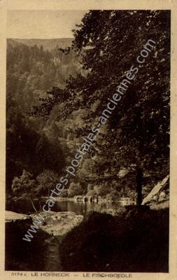 Carte postale ancienne Le Hohneck — Goldbach-Altenbach (Haut-Rhin)
