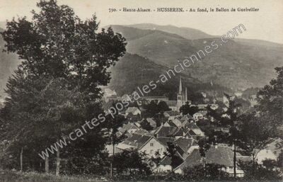 Carte postale ancienne Husseren — Husseren-Wesserling (Haut-Rhin)