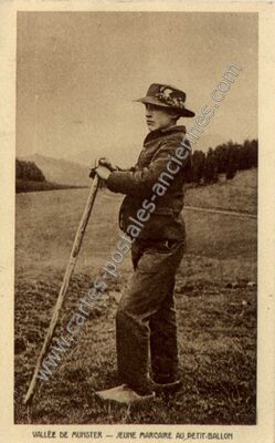 Carte postale ancienne Petit Ballon — Luttenbach-près-Munster (Haut-Rhin)