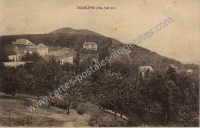 Carte postale ancienne Trois Epis — Niedermorschwihr (Haut-Rhin)
