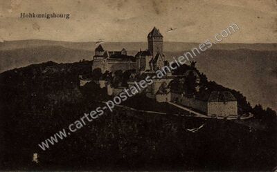 Carte postale ancienne Kohkenigsbourg — Orschwiller (Bas-Rhin)
