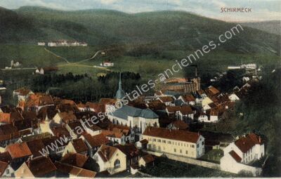 Carte postale ancienne Schirmeck — Schirmeck (Bas-Rhin)