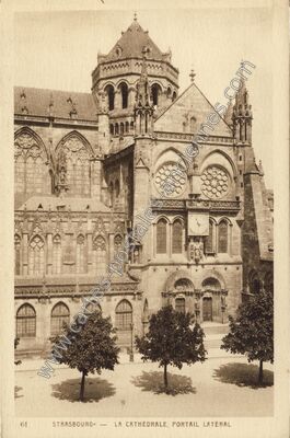 Carte postale ancienne Cathedrale de Strasbourg — Strasbourg (Bas-Rhin)