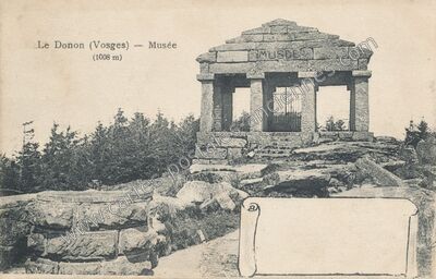 Carte postale ancienne Le Donon — Grandfontaine (Bas-Rhin)