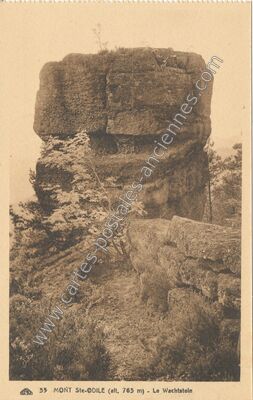 Carte postale ancienne Mont Ste Odile — Ottrott (Bas-Rhin)