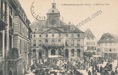 Carte postale ancienne Wissembourg