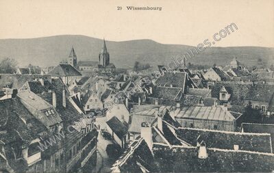 Carte postale ancienne Wissembourg — Wissembourg (Bas-Rhin)