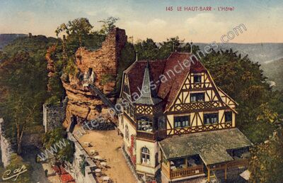 Carte postale ancienne Haut Barr — Saverne (Bas-Rhin)