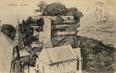 Carte postale ancienne Zabern — Saverne (Bas-Rhin)