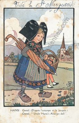 Carte postale ancienne Alsacienne — Non Localisée (Bas-Rhin)