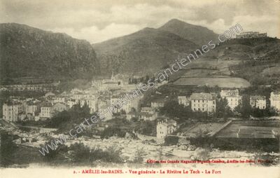 Carte postale ancienne Amelie les Bains — Amélie-les-Bains-Palalda (Pyrénées-Orientales)