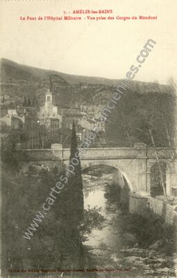 Carte postale ancienne Amelie les Bains — Amélie-les-Bains-Palalda (Pyrénées-Orientales)