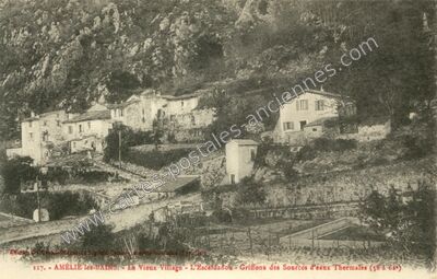 Carte postale ancienne Amelie les Bains — Amélie-les-Bains-Palalda (Pyrénées-Orientales)