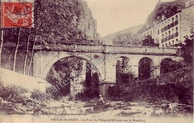 Carte postale ancienne Amelie les Bains — Amélie-les-Bains-Palalda (Pyrénées-Orientales)