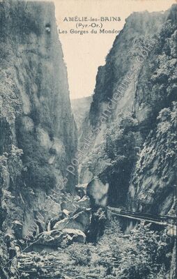 Carte postale ancienne Amelie les Bains — Amélie-les-Bains-Palalda (Pyrénées-Orientales)