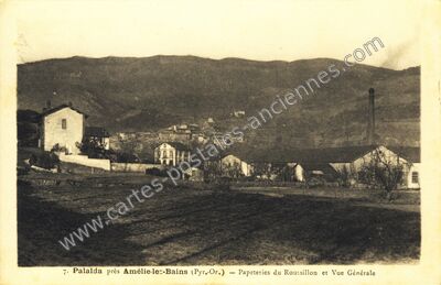 Carte postale ancienne Palalda — Amélie-les-Bains-Palalda (Pyrénées-Orientales)