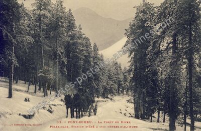 Carte postale ancienne Font Romeu — Font-Romeu-Odeillo-Via (Pyrénées-Orientales)