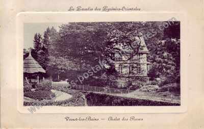 Carte postale ancienne Le Paradis — Vernet-les-Bains (Pyrénées-Orientales)