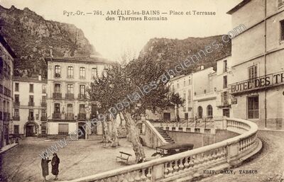 Carte postale ancienne Amelie les Bains — Amélie-les-Bains-Palalda (Pyrénées-Orientales)