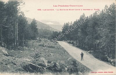 Carte postale ancienne Le Capcir — Non Localisée (Pyrénées-Orientales)