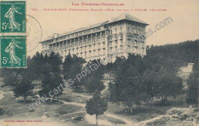 Carte postale ancienne Font Romeu — Font-Romeu-Odeillo-Via (Pyrénées-Orientales)