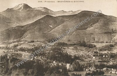 Carte postale ancienne Pyrénées — Bagnères-de-Bigorre (Hautes-Pyrénées)