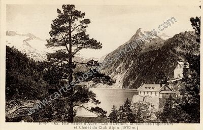 Carte postale ancienne Vallee d'Aure — Camous (Hautes-Pyrénées)