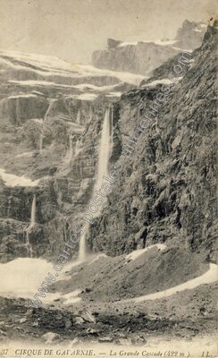 Carte postale ancienne Cirque de Gavarnie — Gavarnie (Hautes-Pyrénées)