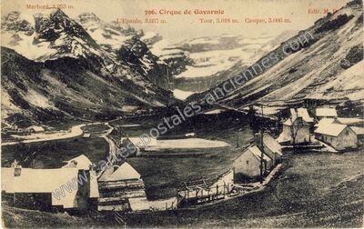 Carte postale ancienne Cirque de Gavarnie — Gavarnie (Hautes-Pyrénées)