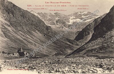Carte postale ancienne Heas — Gèdre (Hautes-Pyrénées)