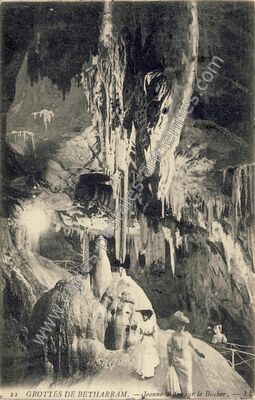 Carte postale ancienne Grottes de Betharram — Saint-Pé-de-Bigorre (Hautes-Pyrénées)