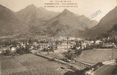 Carte postale ancienne Pierrefitte — Pierrefitte-Nestalas (Hautes-Pyrénées)