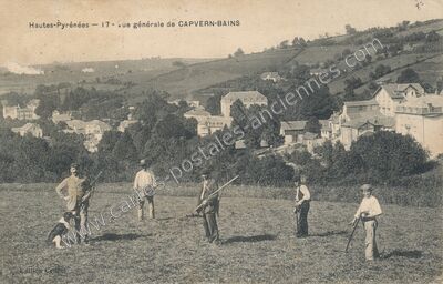 Carte postale ancienne Capvern les Bains — Capvern (Hautes-Pyrénées)