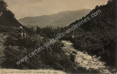 Carte postale ancienne Arrieulat — Argelès-Gazost (Hautes-Pyrénées)