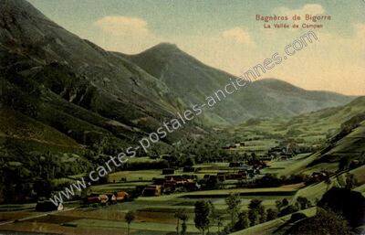 Carte postale ancienne La Vallée de Campan — Campan (Hautes-Pyrénées)